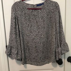 Animal Print Blouse